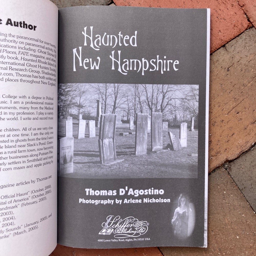 Haunted New Hampshire Portsmouth NH Ghost Stories Paranormal Graveyard Spooky - Picture 9 of 12